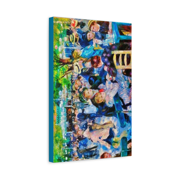 Renoir Dance Upscale - Canvas Poster