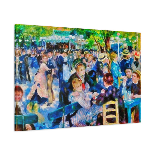 Renoir Dance Upscale - Canvas Poster