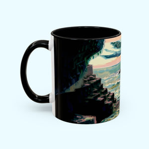 Cliff Over The Sea - Coffee Mug - 11oz