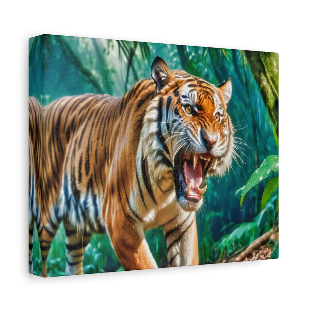 Orange Bengal - Canvas Poster