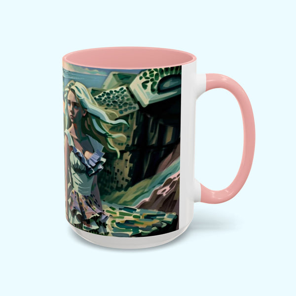 Cliff Over The Sea - Coffee Mug - 15oz