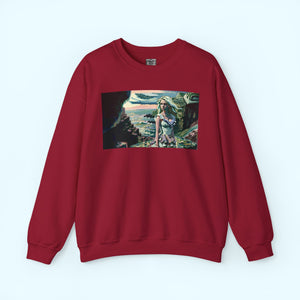 Cliff Over The Sea - Crewneck