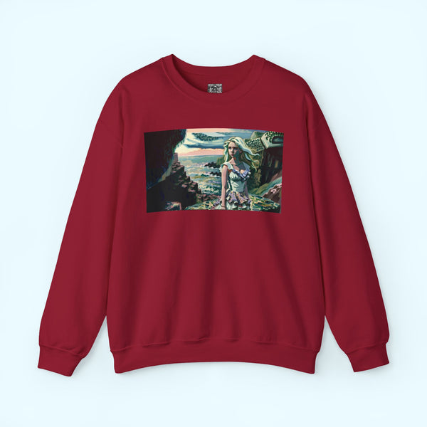 Cliff Over The Sea - Crewneck