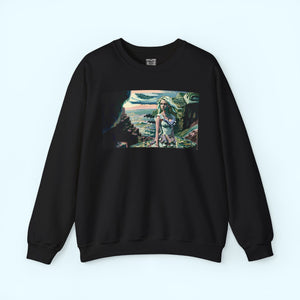 Cliff Over The Sea - Crewneck