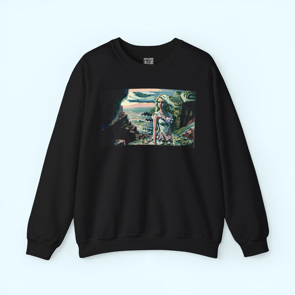 Cliff Over The Sea - Crewneck