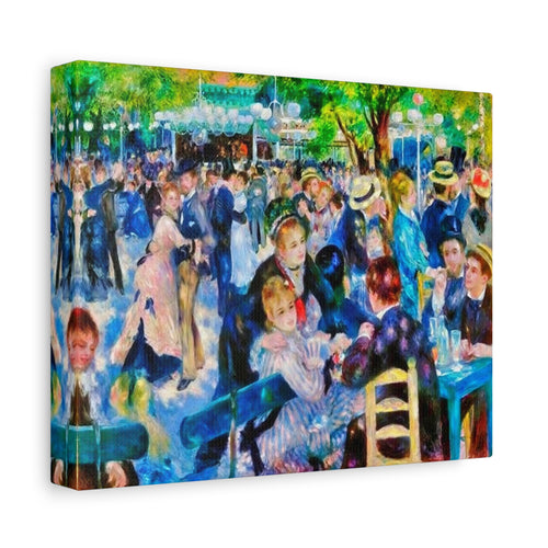 Renoir Dance Upscale - Canvas Poster