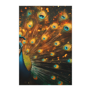 Neon Plumage - Silk Poster