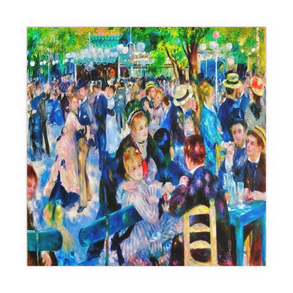 Renoir Dance Upscale - Silk Poster