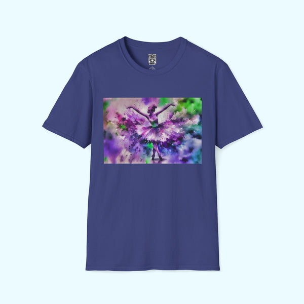 Polychrome Ballet Purple - Soft-Style Tee
