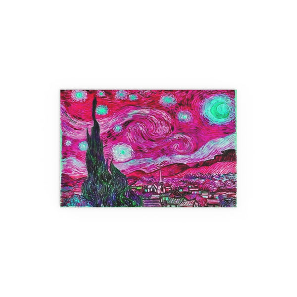 Star Night Fuchsia - Silk Poster