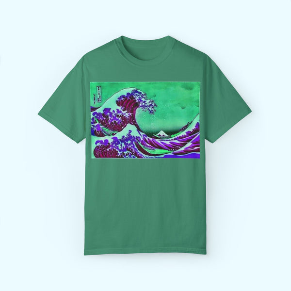 Purple Great Wave - Graphic Tee