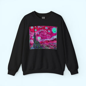 Star Night Fuchsia - Crewneck