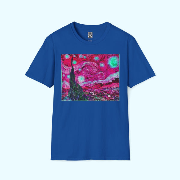 Star Night Fuchsia - Soft-Style Tee