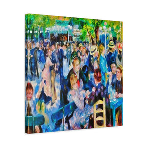 Renoir Dance Upscale - Canvas Poster