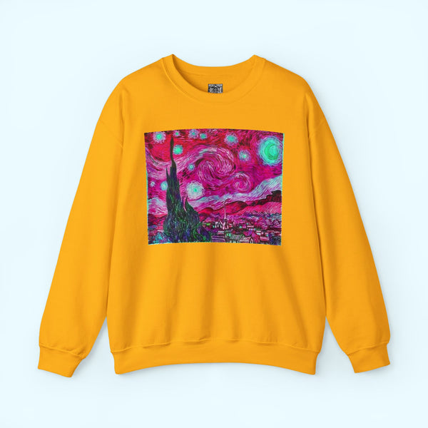 Star Night Fuchsia - Crewneck