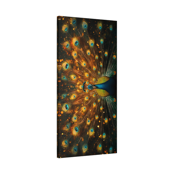 Neon Plumage - Canvas Poster
