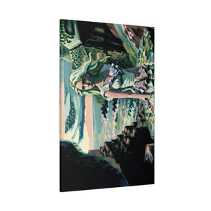 Cliff Over The Sea - Canvas Poster