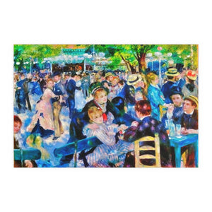 Renoir Dance Upscale - Silk Poster