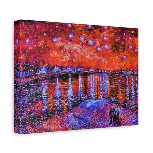 Rhone Orange - Canvas Poster