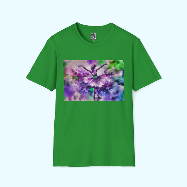 Polychrome Ballet Purple - Soft-Style Tee