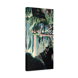 Cliff Over The Sea - Canvas Poster
