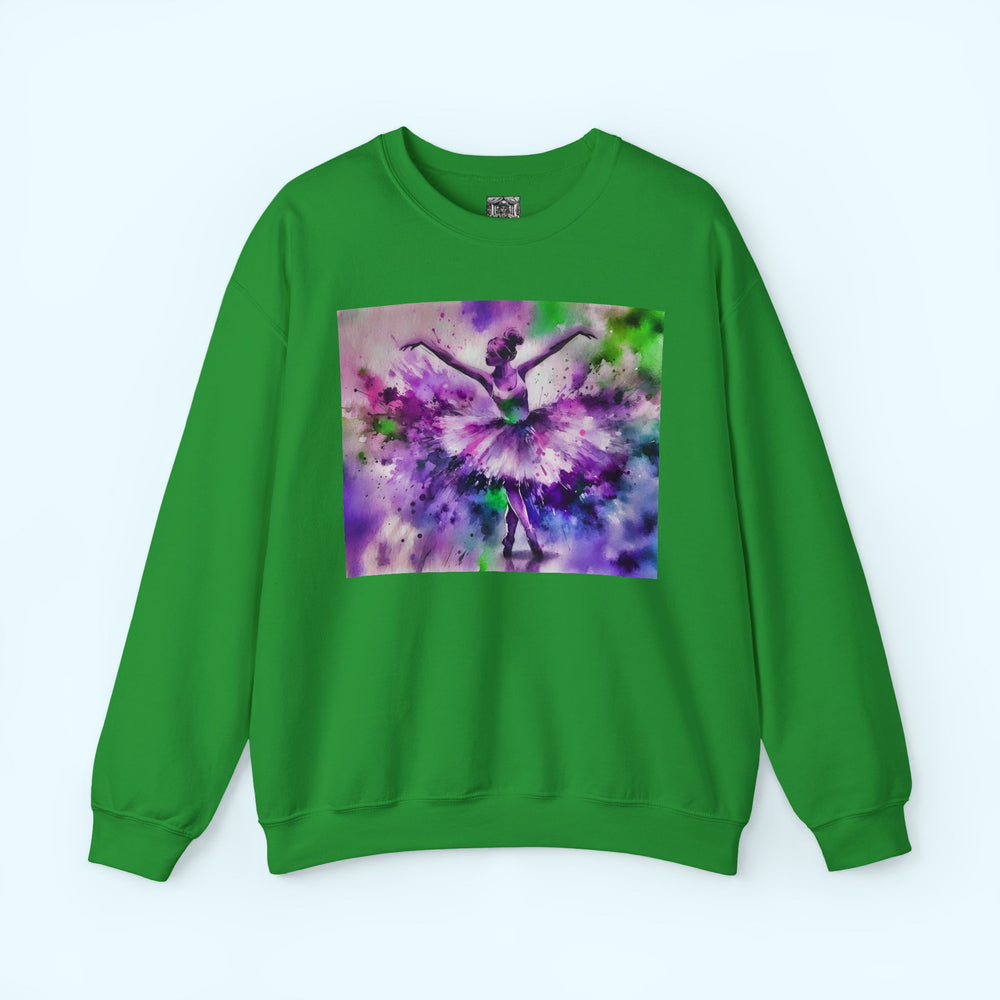 Polychrome Ballet Purple - Crewneck