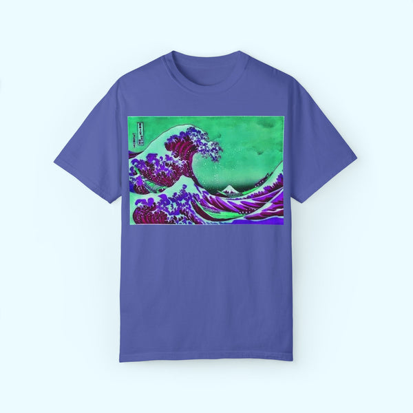 Purple Great Wave - Graphic Tee