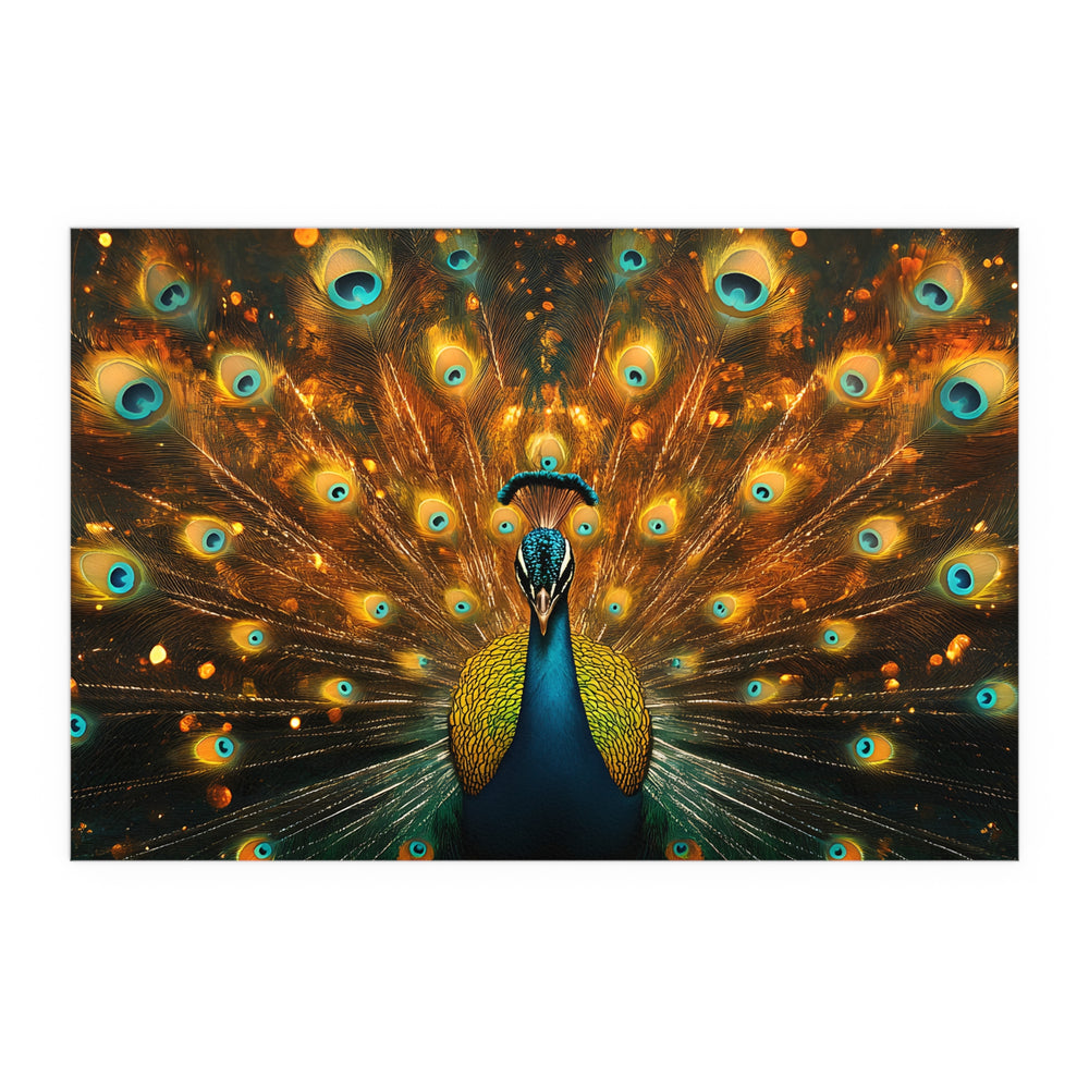 Neon Plumage - Silk Poster