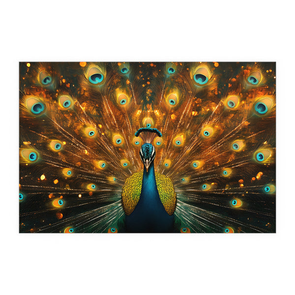 Neon Plumage - Silk Poster