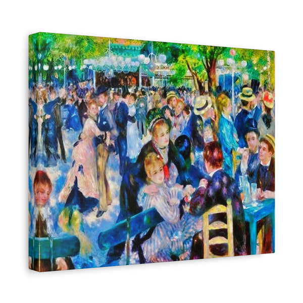 Renoir Dance Upscale - Canvas Poster