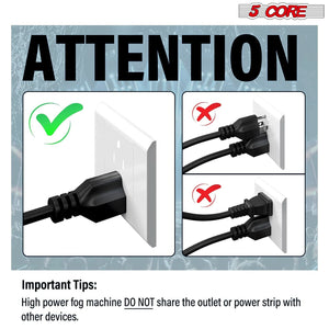 5 Core Indoor/Outdoor Fog Machine