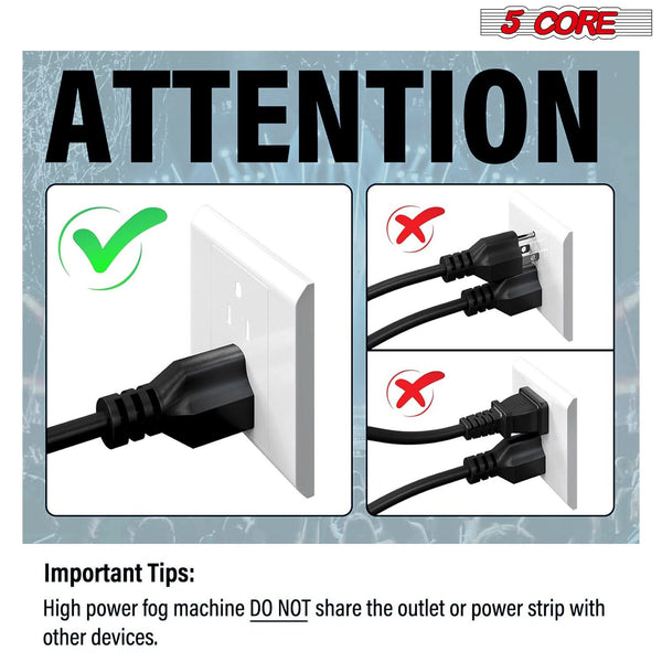 5 Core Indoor/Outdoor Fog Machine