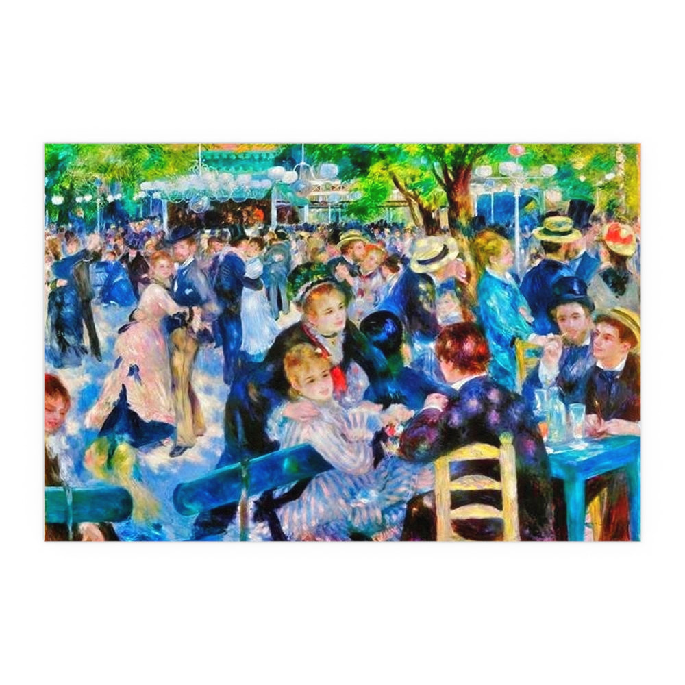 Renoir Dance Upscale - Silk Poster