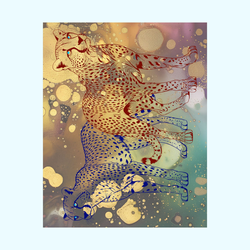 Chasing Gold - Matte Poster