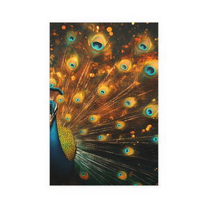 Neon Plumage - Silk Poster