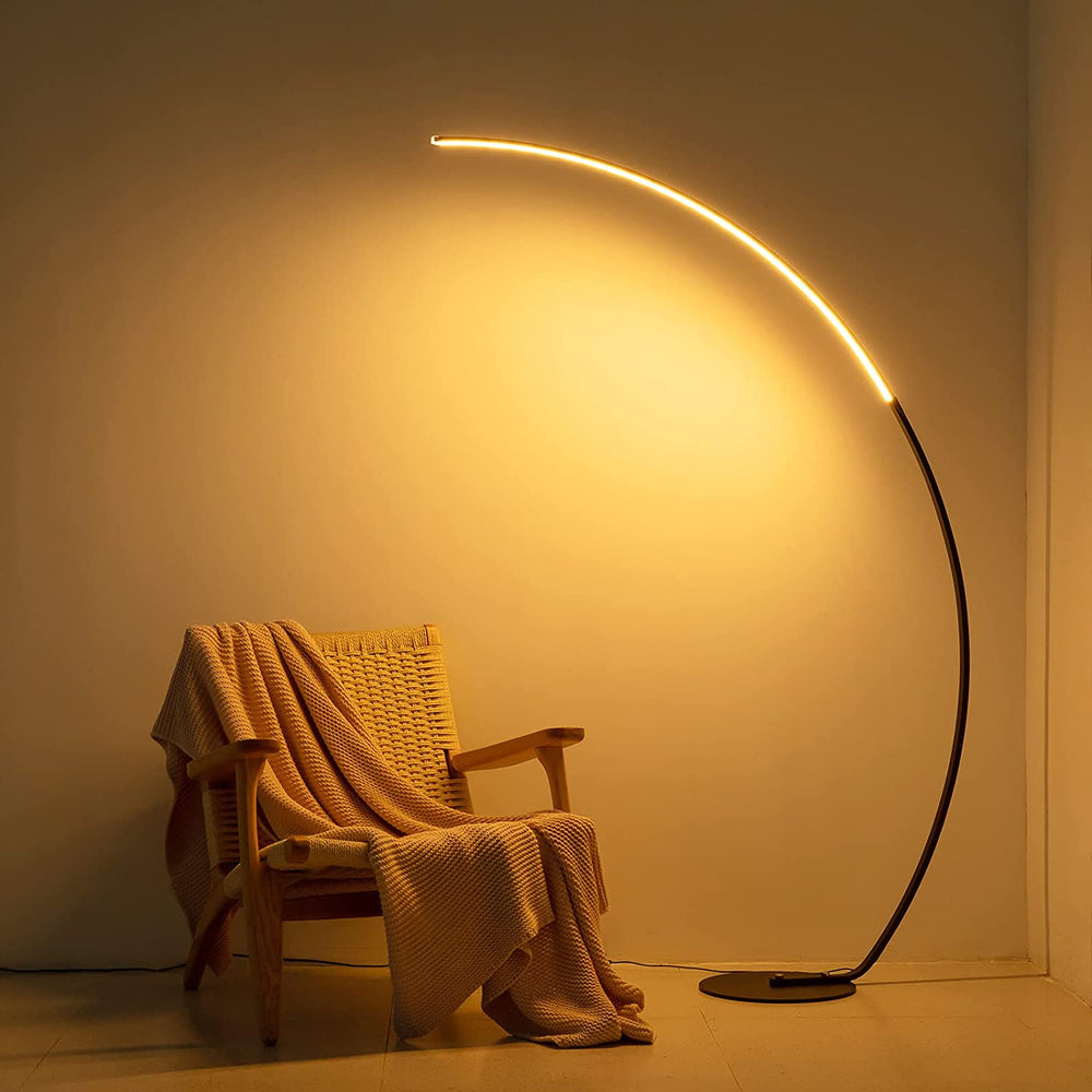 New Modern Curve Floor Lamp | 358 Light effects