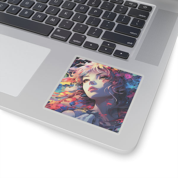 My Echoing Mind - Vinyl Square Sticker