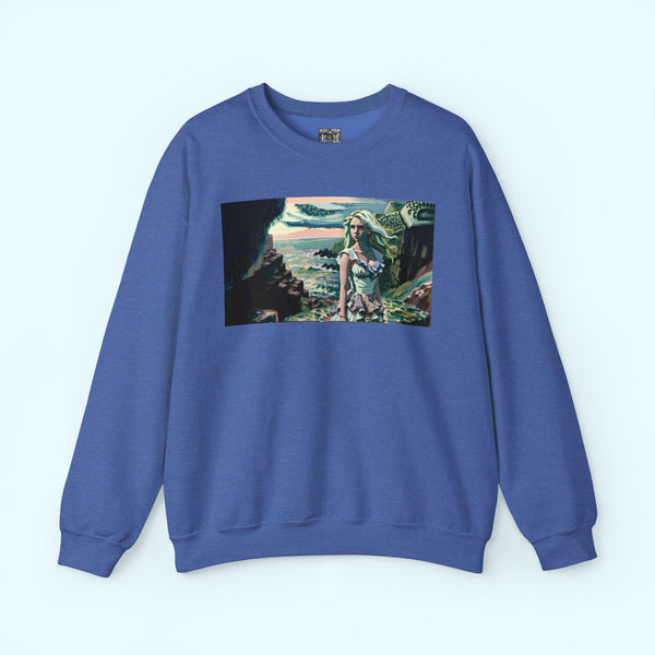 Cliff Over The Sea - Crewneck