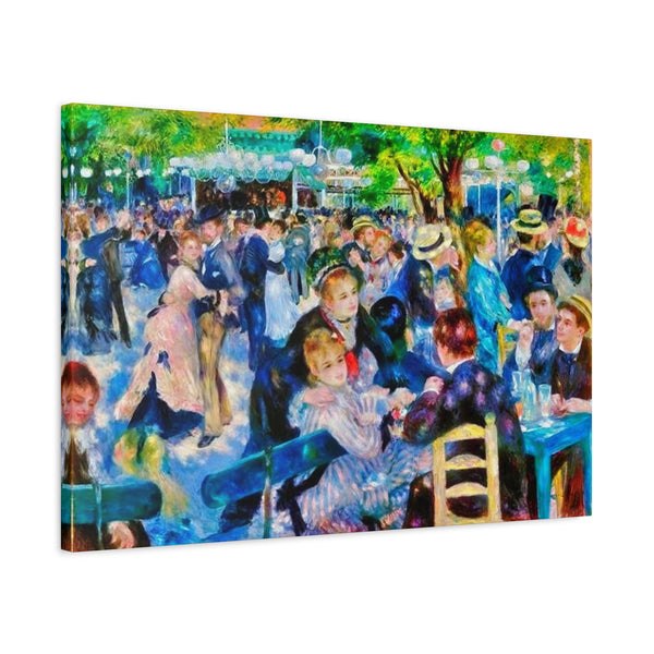 Renoir Dance Upscale - Canvas Poster