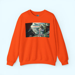 Cliff Over The Sea - Crewneck