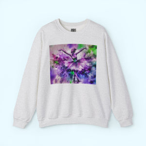 Polychrome Ballet Purple - Crewneck