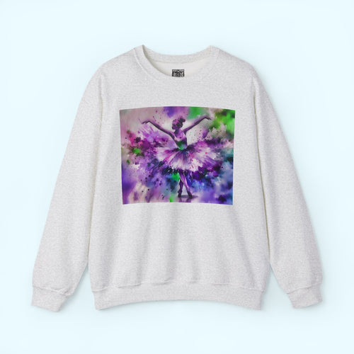 Polychrome Ballet Purple - Crewneck