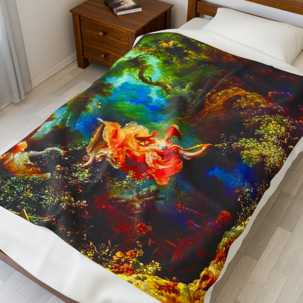 1767 Swing Upscale - Velveteen Plush Blanket