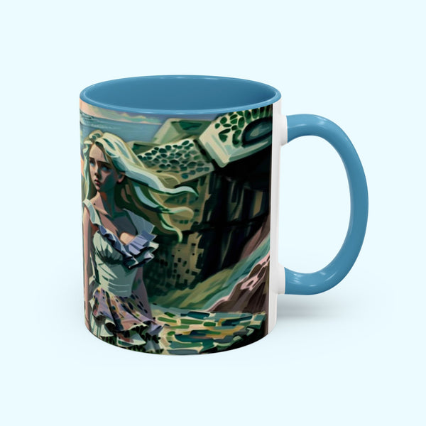 Cliff Over The Sea - Coffee Mug - 11oz