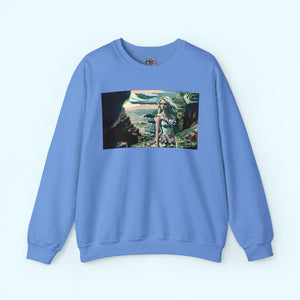 Cliff Over The Sea - Crewneck