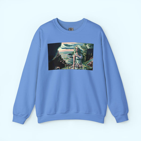 Cliff Over The Sea - Crewneck
