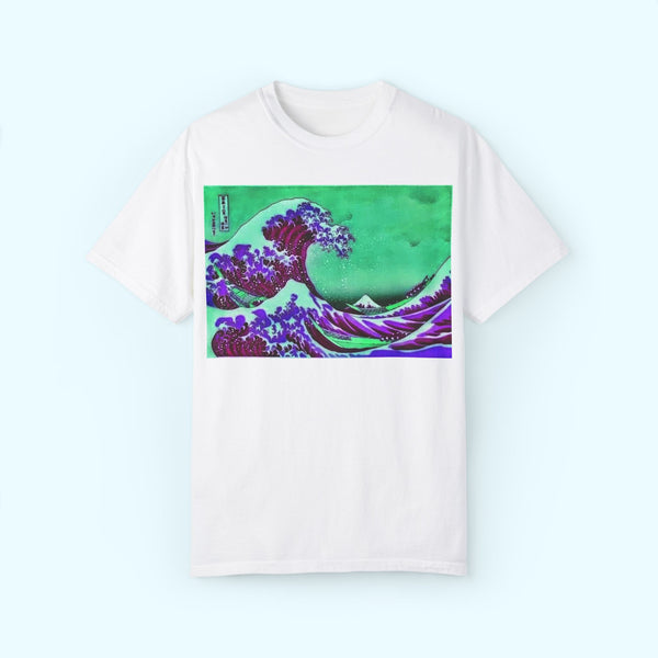 Purple Great Wave - Graphic Tee