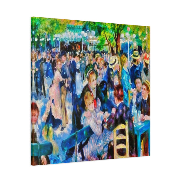 Renoir Dance Upscale - Canvas Poster