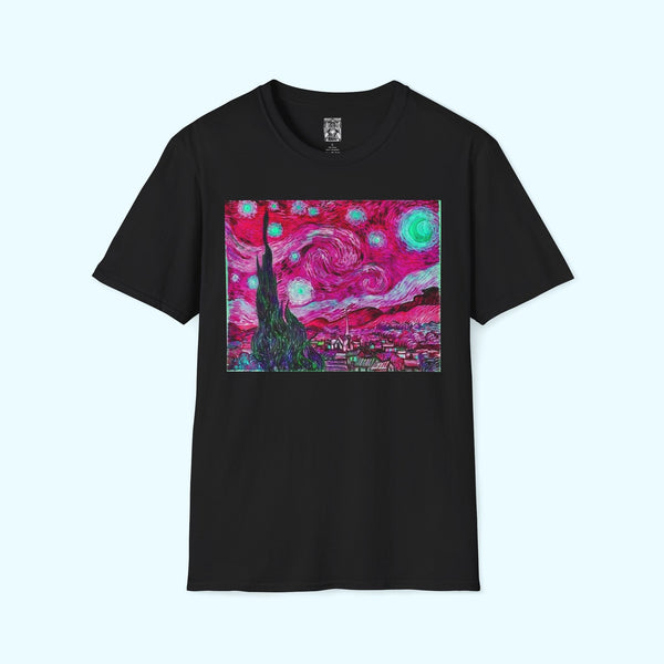 Star Night Fuchsia - Soft-Style Tee