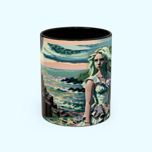 Cliff Over The Sea - Coffee Mug - 11oz